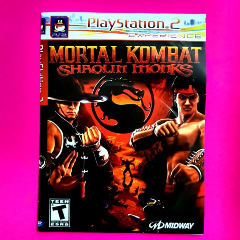 KASET PS2 MORTAL KOMBAT - KASET GAME PLAYSTATION 2 TERLARIS - KASET VIDEO GAME PS 2 PALING LARIS - T