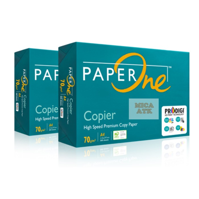 

kertas- paper one kertas hvs a4 70 gram -kertas.