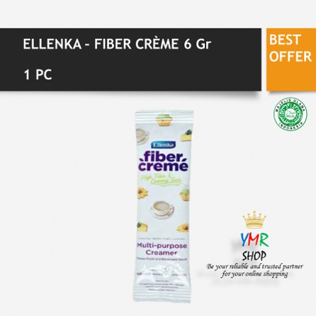 Fiber Creme Cream Ellenka Sachet 6Gr Multi Purpose Pengganti Santan Krimer