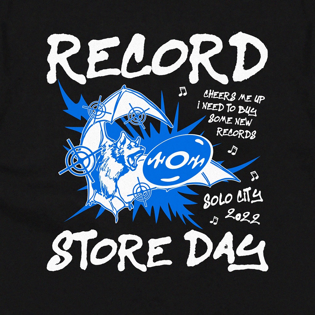 YESZY.MFG x Record Store Day Solo 2022 Black Tshirt