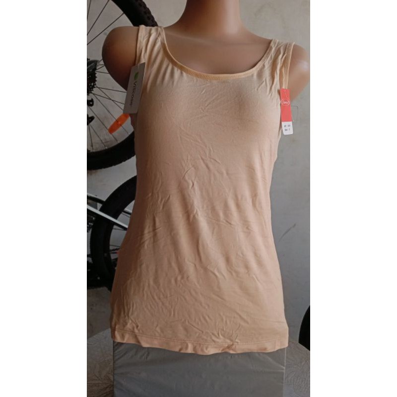 Camisol kamisol Sorex  5011 (Viscose)basic tank top tali lebar