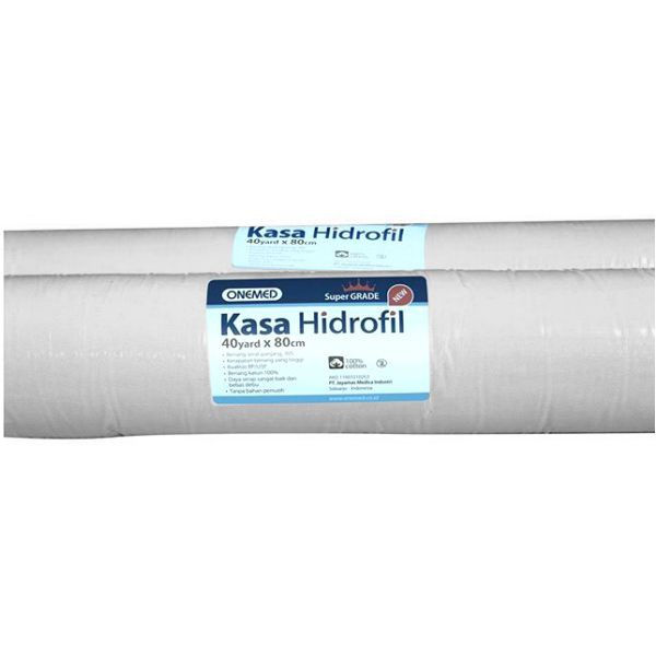 Kasa Hidrofil OneMed 40yardx80cm Super Grade roll