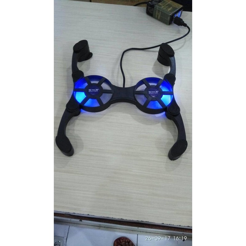 Cooling Fan Laptop Kepiting / Cooling Pad Lipat / Foldable / Kepiting Ace