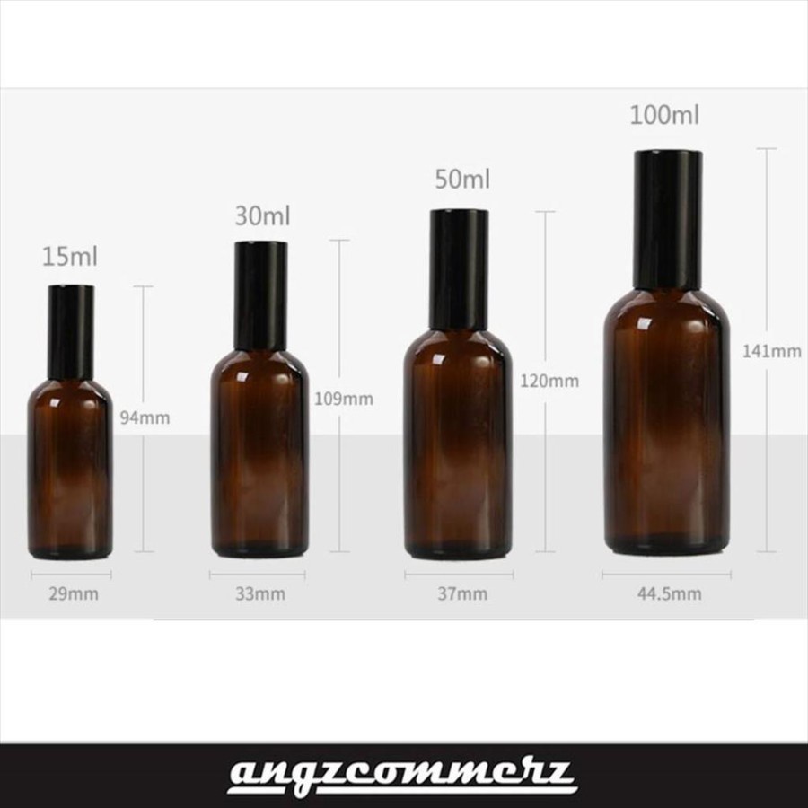 BOTOL AMBER SPRAY 100ML AMBER SPRAY BOTTLE ELEGANT