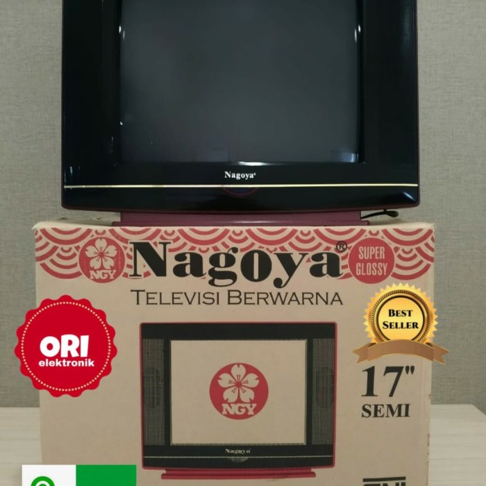 (SUSE) NAGOYA TV CRT TABUNG 17 INCH SEMI (SURABAYA GRAB/GOJEK)