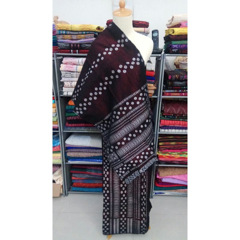 Pucca Bintik Kopi Gosong Silver Songket Tarutung