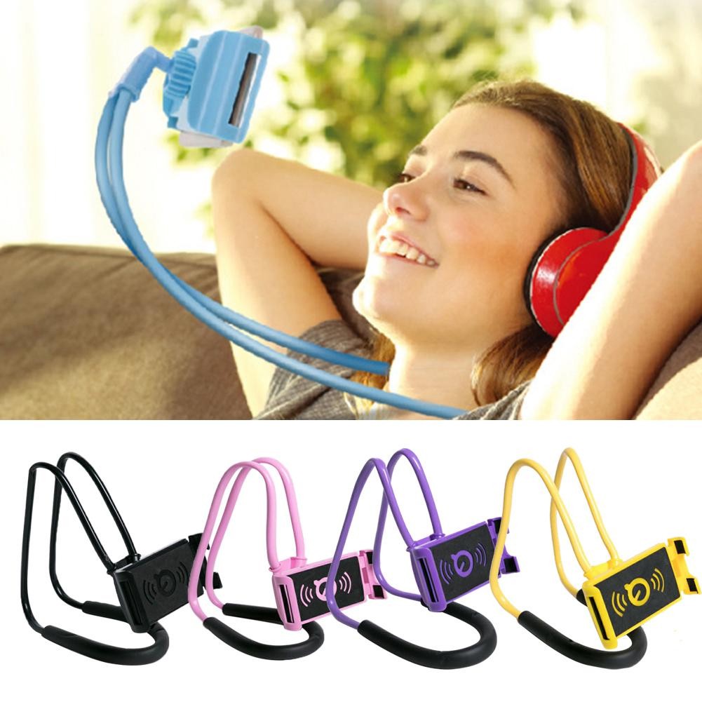 Meja Leher Holder Handphone Flexible Aksesoris Penyangga Lazypod Lazyneck Plastik Serbaguna Universal