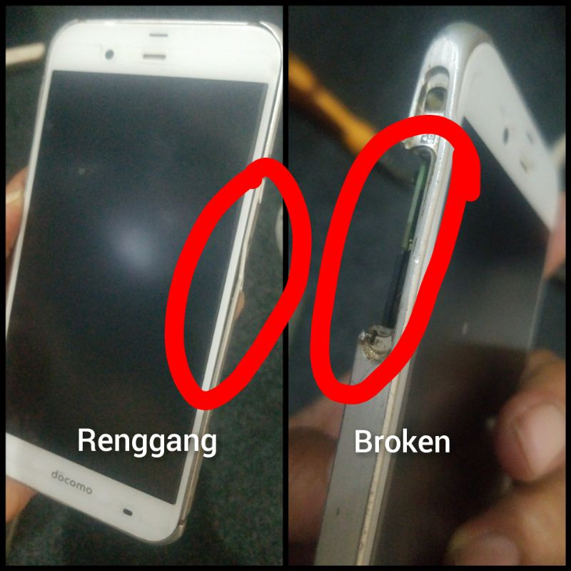 LCD Touchscreen Layar hp compatible SHARP SH04H 506SH SHV34 normal minus