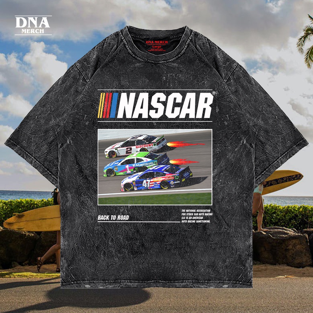 Kaos Nascar Rumble VIntage Oversized Washed Tshirt