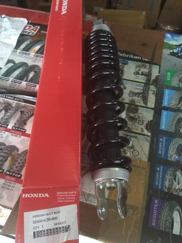 Shock Breaker Vario CBS / Vario Techno Helm In (KZR) AHM (Asli Honda)