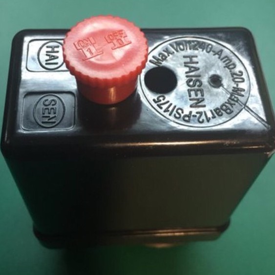 OTOMATIS KOMPRESOR 4 LOBANG 1 PHASE SWITCH KOMPRESOR switch kompresor angin sakelar kompresor angin 