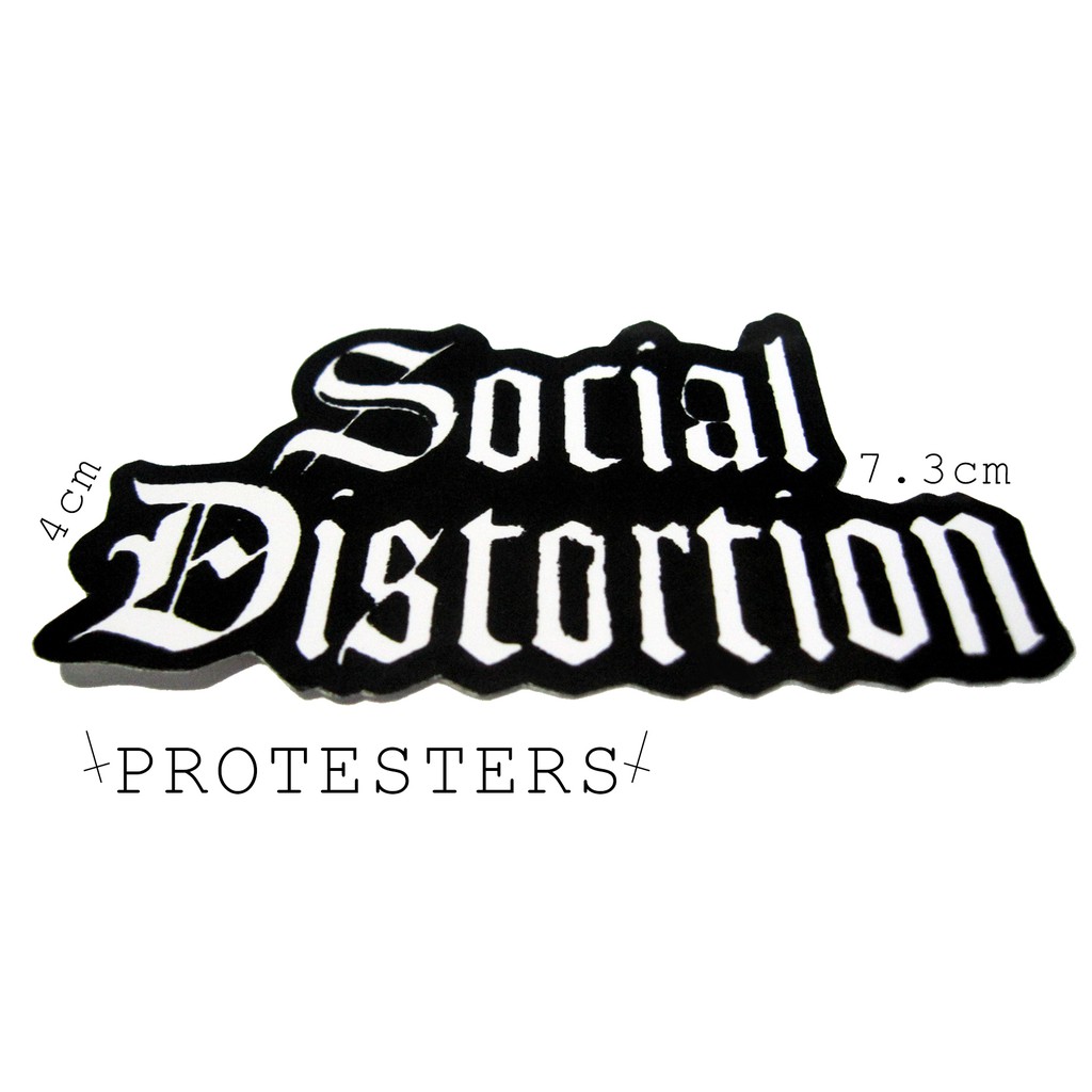 

STICKER BAND SOCIAL DISTORTION