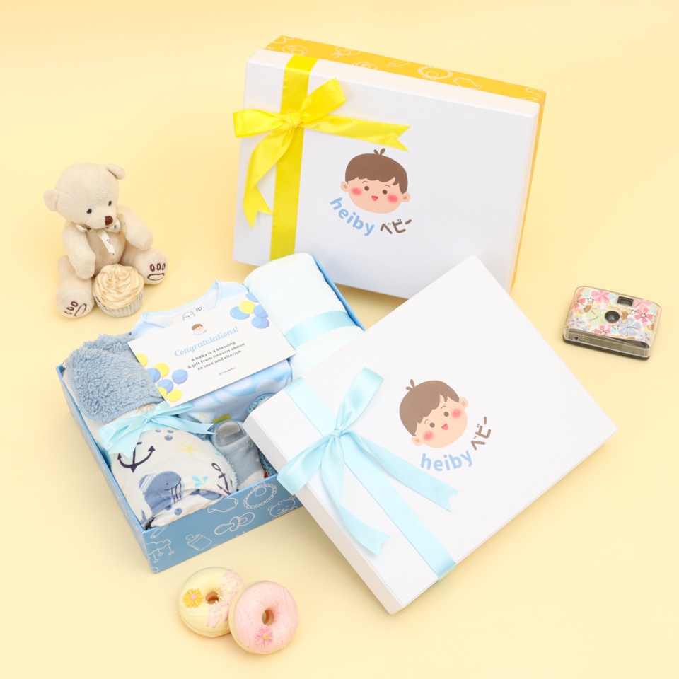 Heiby Baby Premium Gift Box / Kado Bayi New Born (Lovely)