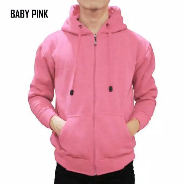 jaket baby pink