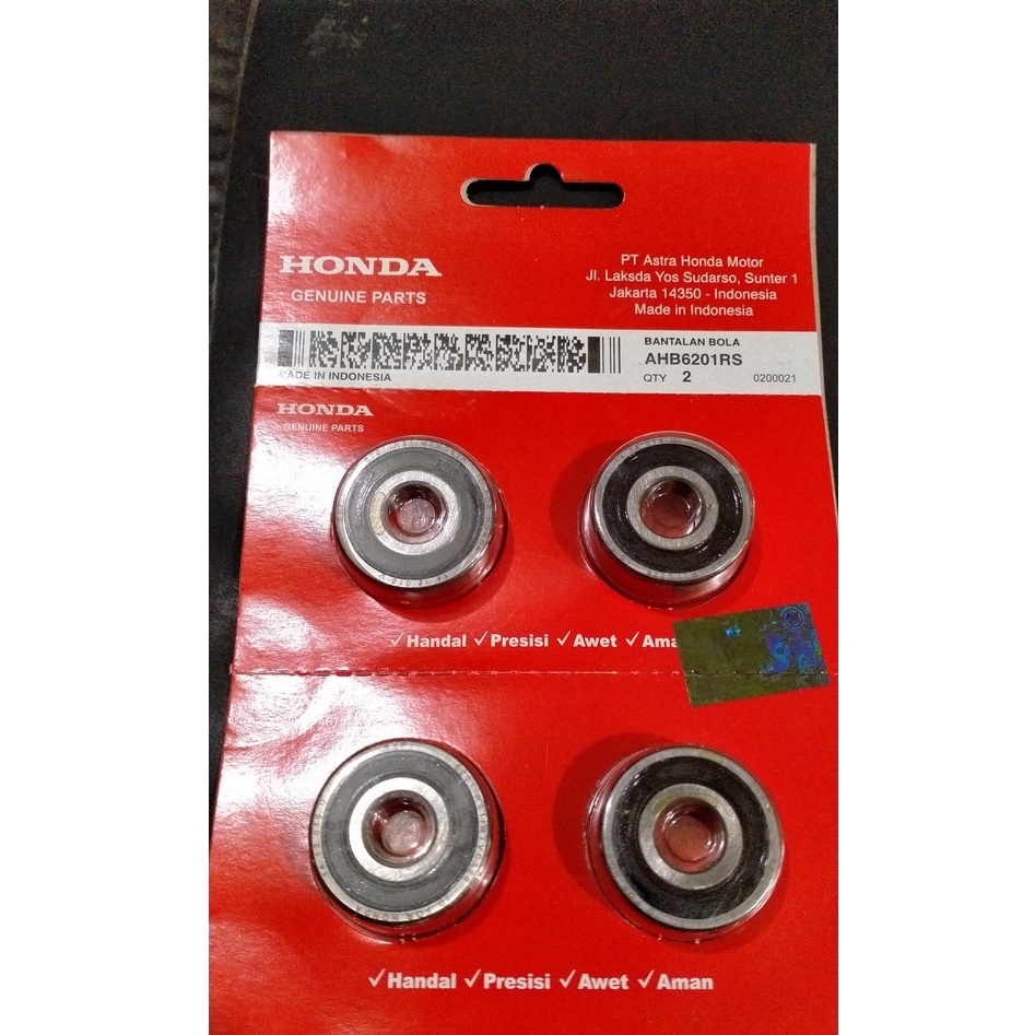 laher/bearing 6201 ori ahm