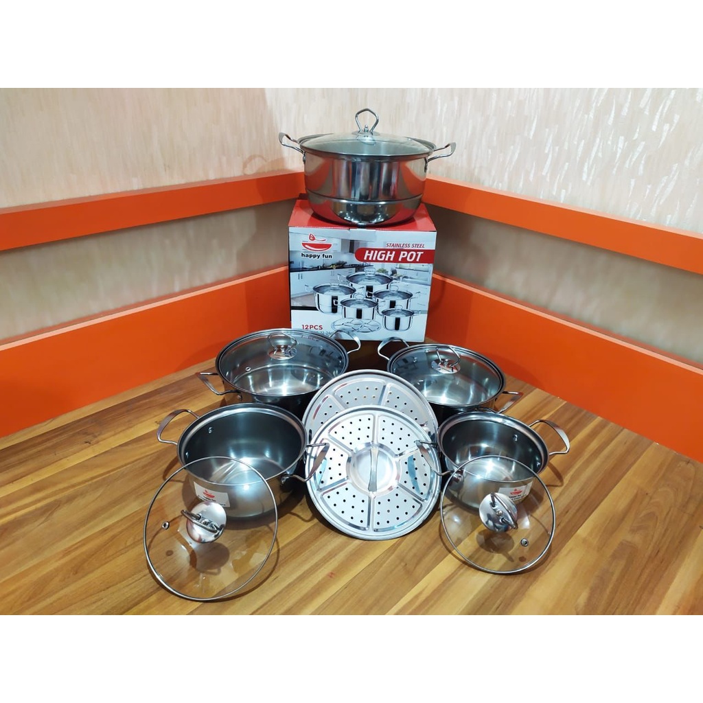 Termurah Panci Set Highpot Happyfun