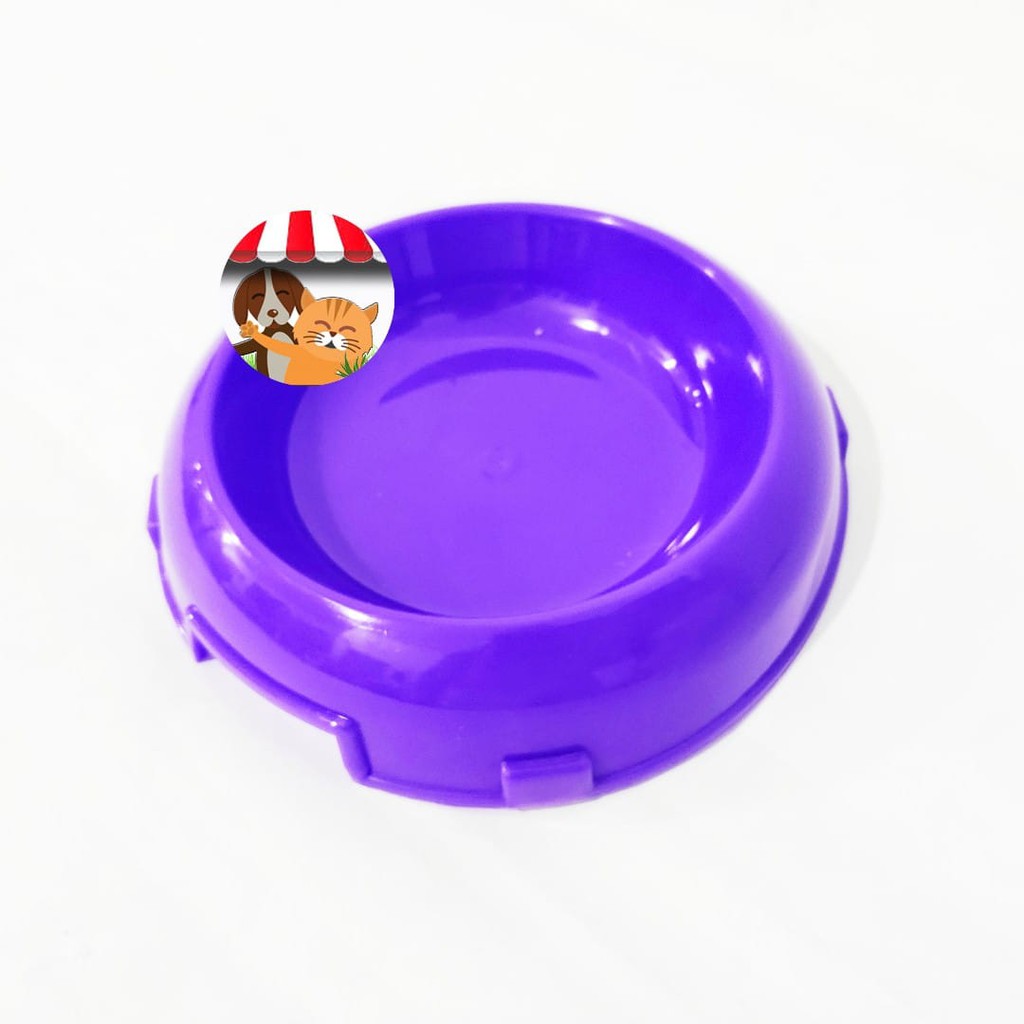 Tempat Makan &amp; Minum Hewan Peliharaan Cat Dish Round