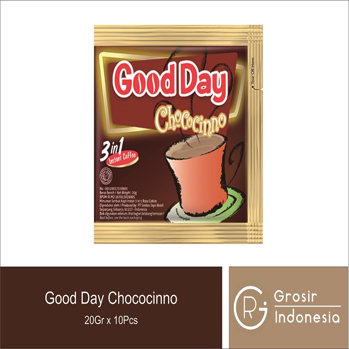 

Good Day Chococinno 1 renceng (Isi 10 sachet)
