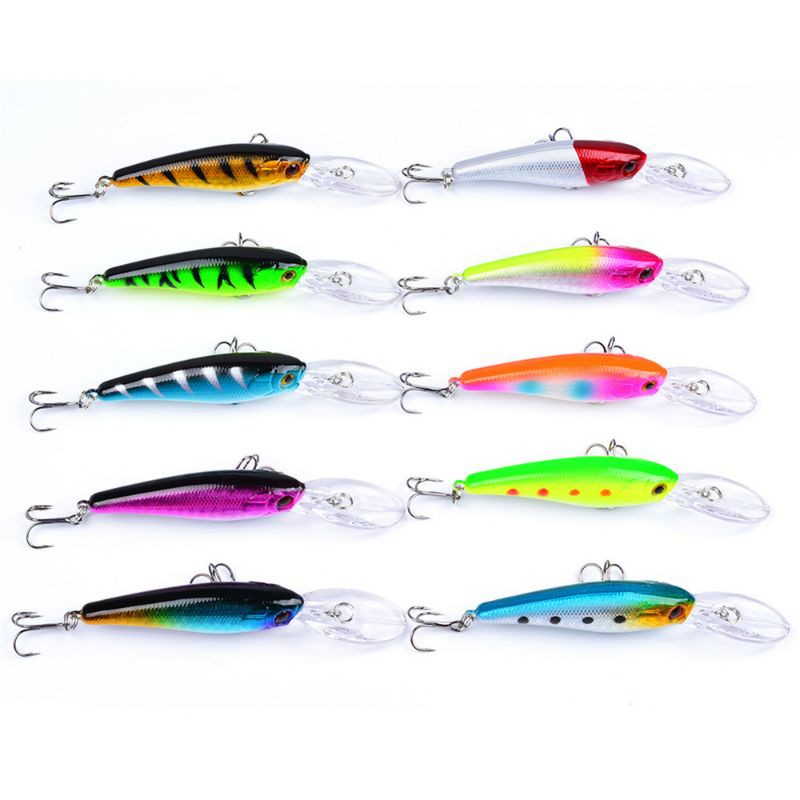 Umpan Pancing Minnow 6cm 7.28 gram sinking fishing lure mancing casting