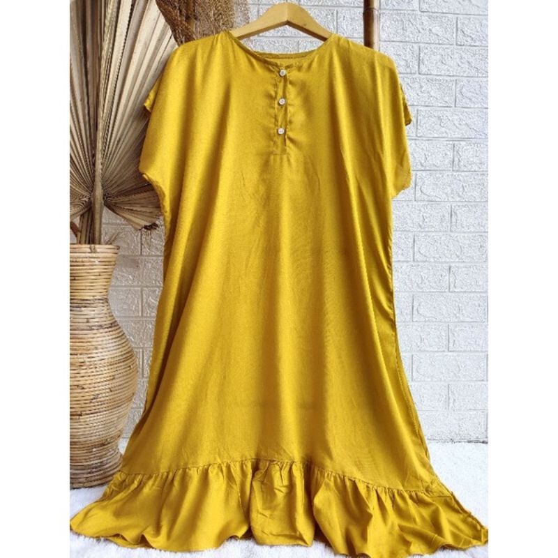 Daster Ruffle Viral | Daster Ruffle Rayon Kekinian