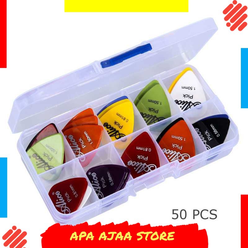 Terlariss !! Alice Pick Gitar Akustik 50 PCS - A011A