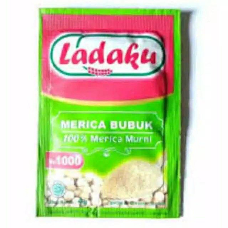 

Ladaku merica bubuk, isi 4 gram per sachet