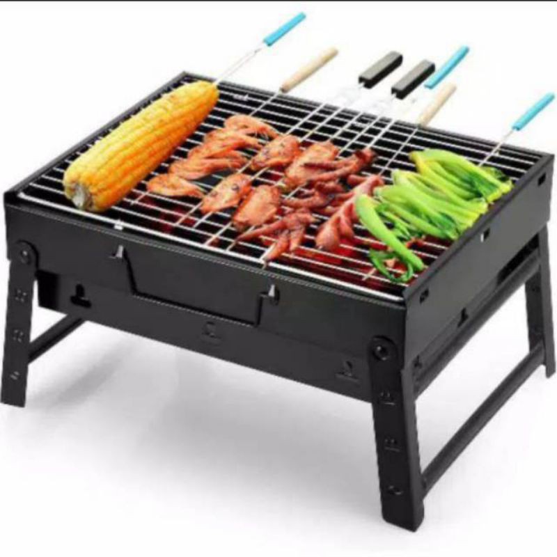 [DGB] ALAT PANGGANGAN PORTABLE BBQ BARBEQUE GRILL SOSIS BASO SATE