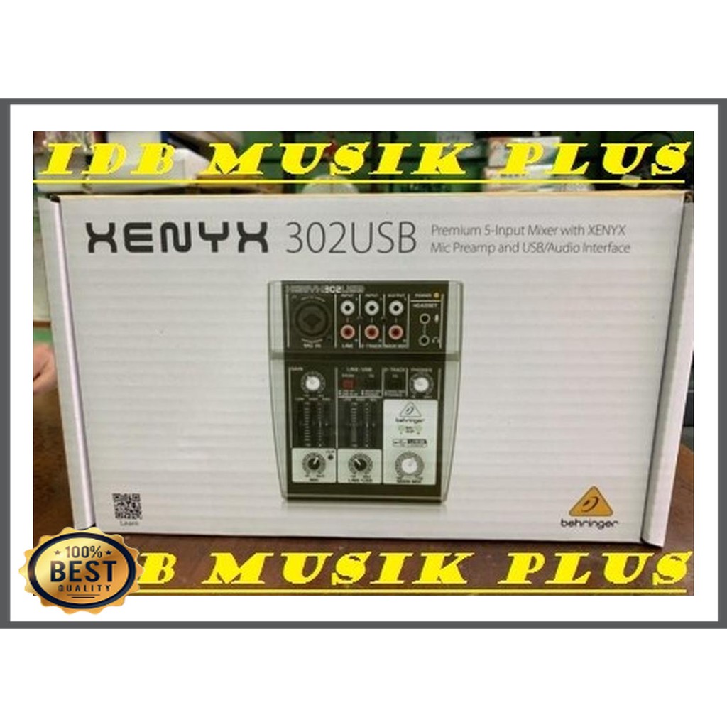 Mishad Shop -  Mixer BEHRINGER XENYX 302 USB / XENYX 302USB / Xenyx302usb GU-5117-2494