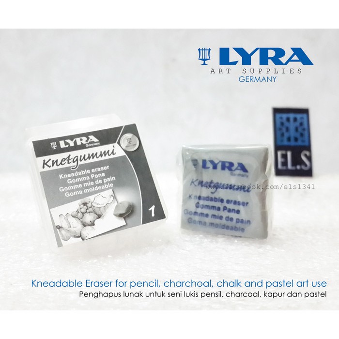 

Eksklusif Lyra Kneadable Eraser - Knetgummi Spesial