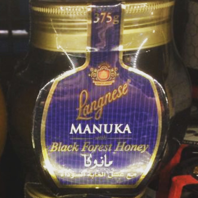 

Manuka black forrest honey merk Lagnese 375gr