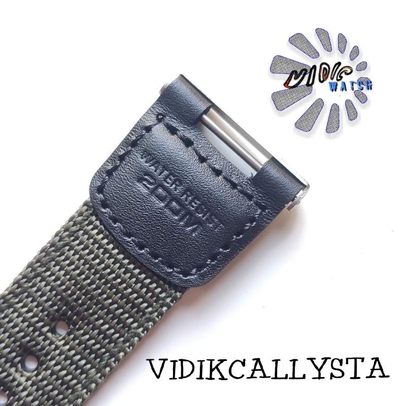 Strap casio SGW 100B 100 sgw-100 sgw-100b nylon canvas tali jam casio sgw-100b sgw100 Original