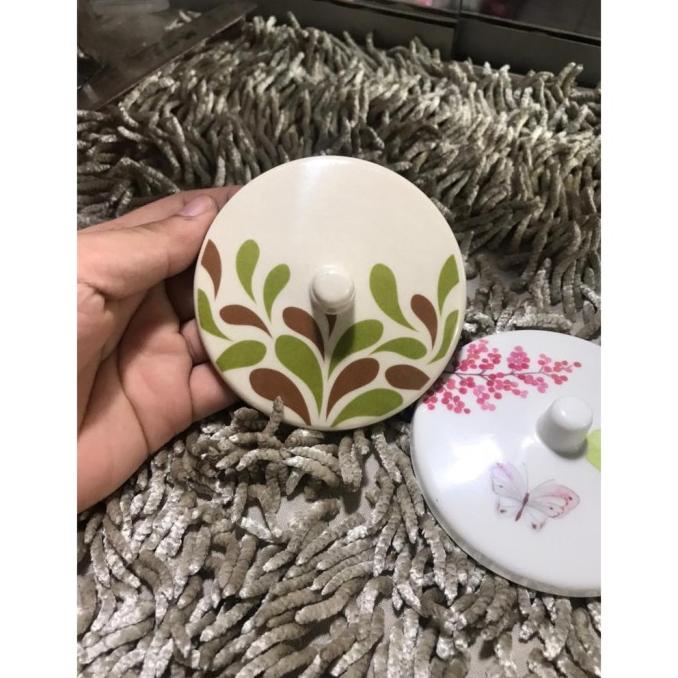 ] Tutup Gelas Melamine Onyx Motif - Tutup Gelas Melamin 9cm