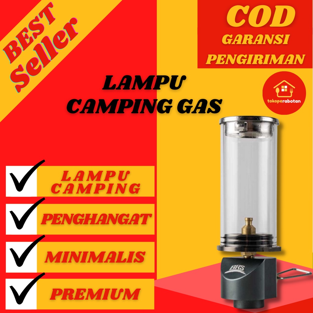 Lampu Lentera Patromak Petromak Mini Camping Champing Piknik Gas Butuna Portable Candlelight Windpro