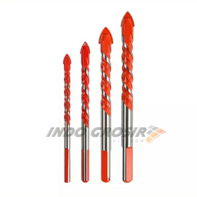 KAPUSI Mata Bor Tombak Multifungsi / Multifunctional Drill / Diamond Drill Bit / Matabor Kayu Beton Kaca  Keramik Plastik Granit Porselin / 6mm 8mm 10mm 12mm