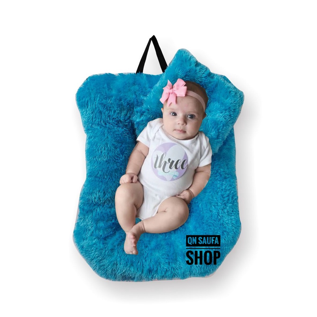 SOFA BAYI TERBARU BABY DREAM NEW BORN LOUNGER BULU RASFUR PREMIUM