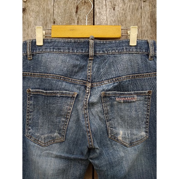dsquared ripped jeans skinny fit size 30 second original