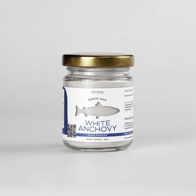 

^%^%^%^%] CRYSTAL OF THE SEA Brown And White Anchovy Food Powder 20gr