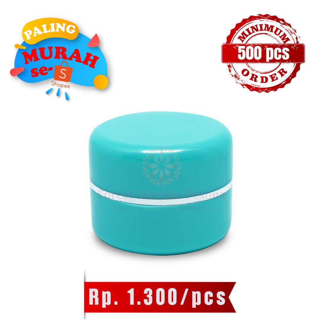 Pot Cream 10gr - 12.5gr Full Tosca / Pot Cream Murah / (ISI 500pcs)
