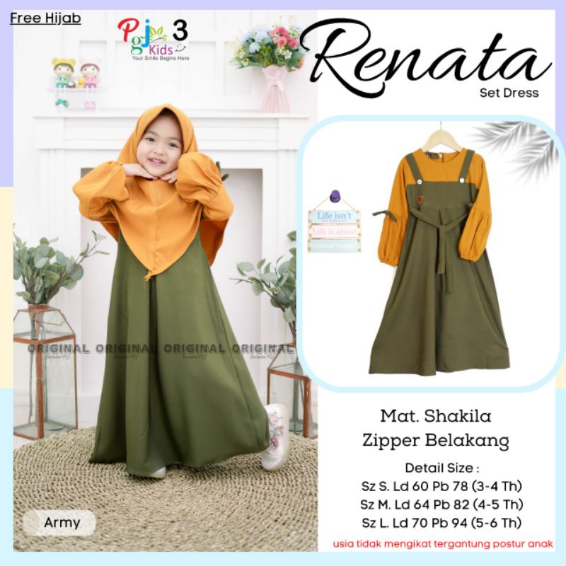 Renata Set Kids muslim