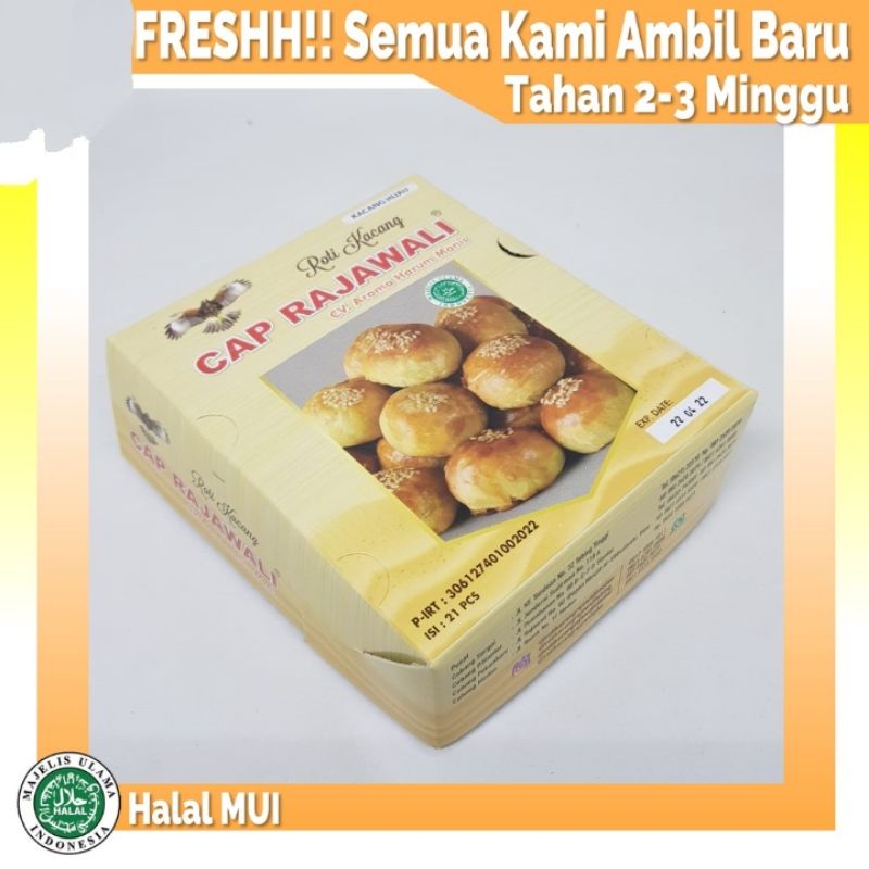

ROTI KACANG RAJAWALI FRESH SETIAP HARI (KEMASAN BARU)