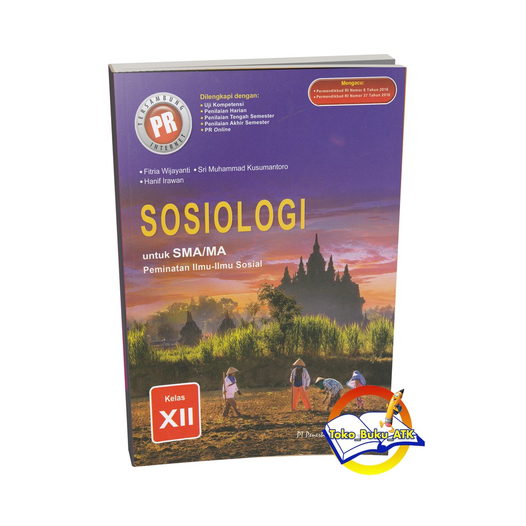 Buku Lks Pr Peminatan Sma Kelas 12 Sosiologi Semester 1 Intan Pariwara Shopee Indonesia
