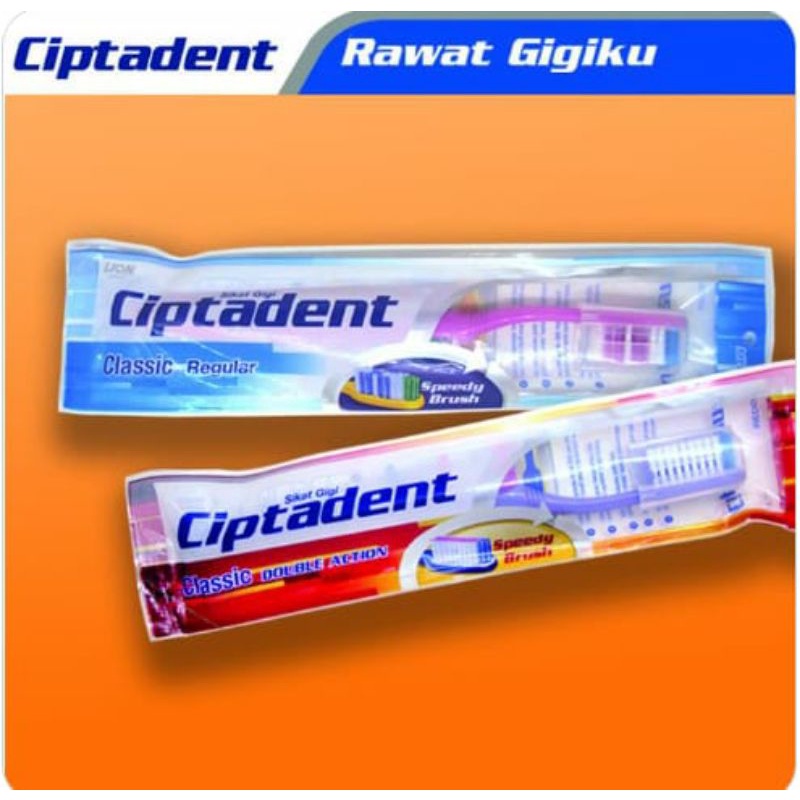 Sikat gigi ciptadent medium classic/medium soft
