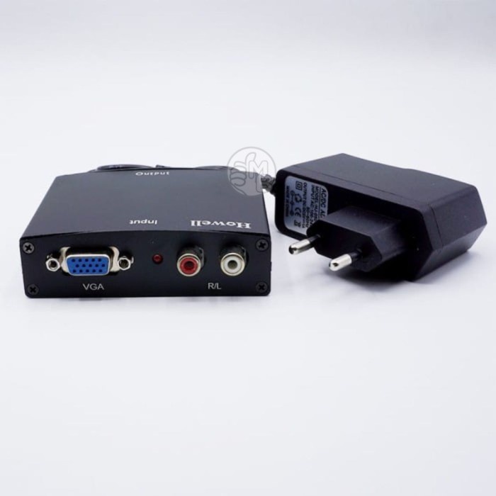 Howell Converter VGA to HDMI with Adaptor