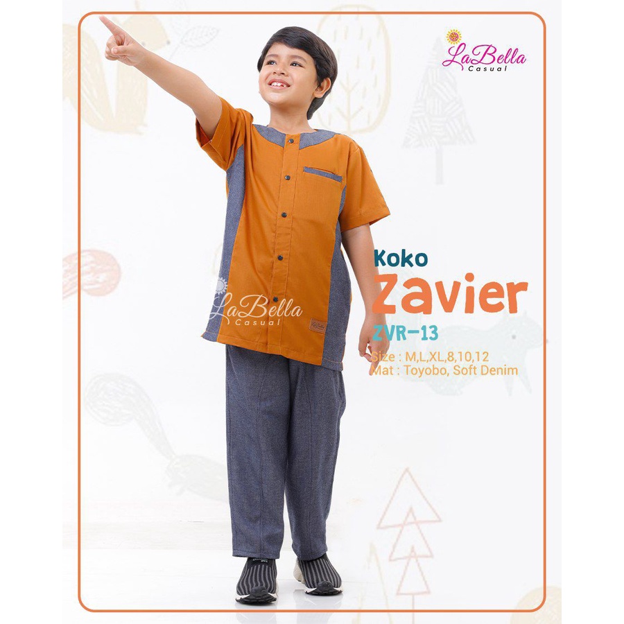TERLARIS Labella Baju Muslim Anak Laki Laki/Baju Muslim Anak/Pakaian Anak Laki Laki