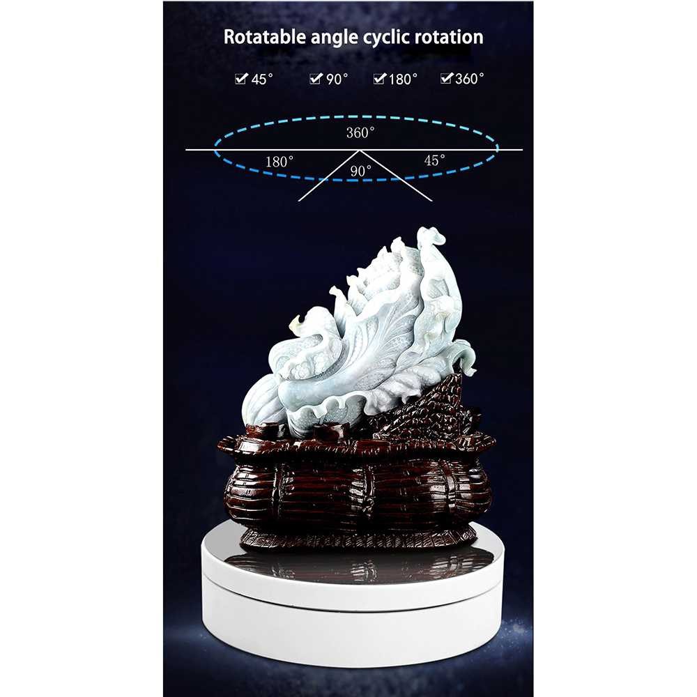 Best Seller ! Bakeey Alas Putar Fotografi Rotating Display Stand Base 13cm - BK360