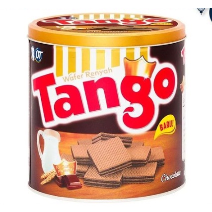 

Jajan Lebaran Murah Wafer Tango Kaleng Cokelat Vanila