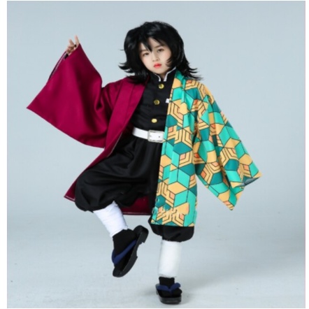 KIMETSU NO YAIBA COSPLAY COSTUME KIDS KOSTUM ANAK