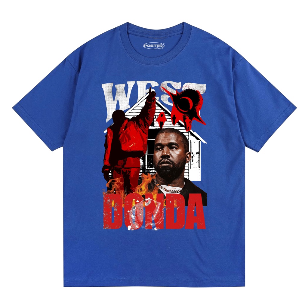 POSTEDLAB KANYE WEST DONDA RAP T-SHIRT