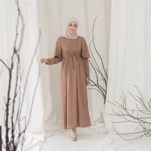 Gamis Wanita Terbaru 2020 Perempuan Terlaris Simple Murah Kekinian Dress Jumbo Busui Polos Mewah Syari Elegan