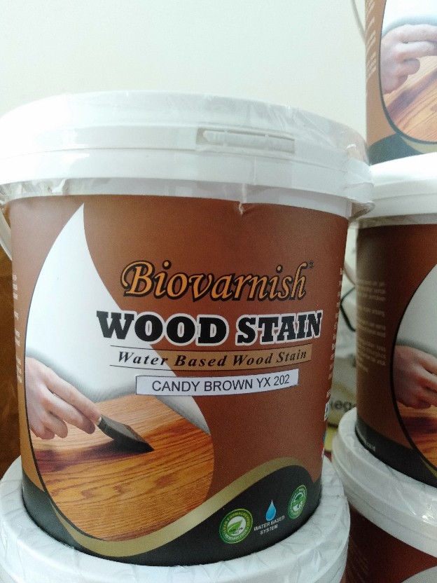 Cat Kayu Termurah Biovarnish Wood Stain Candy Brown